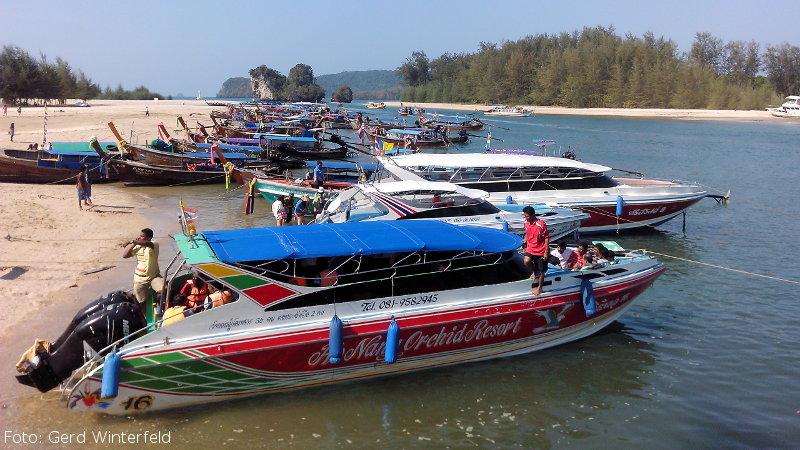 Speed Boat Touren in Krabi