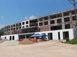 Baustelle des Wattanapat Hospital Ao Nang