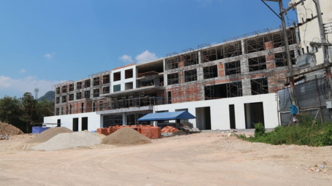 Baustelle des Wattanapat Hospital Ao Nang